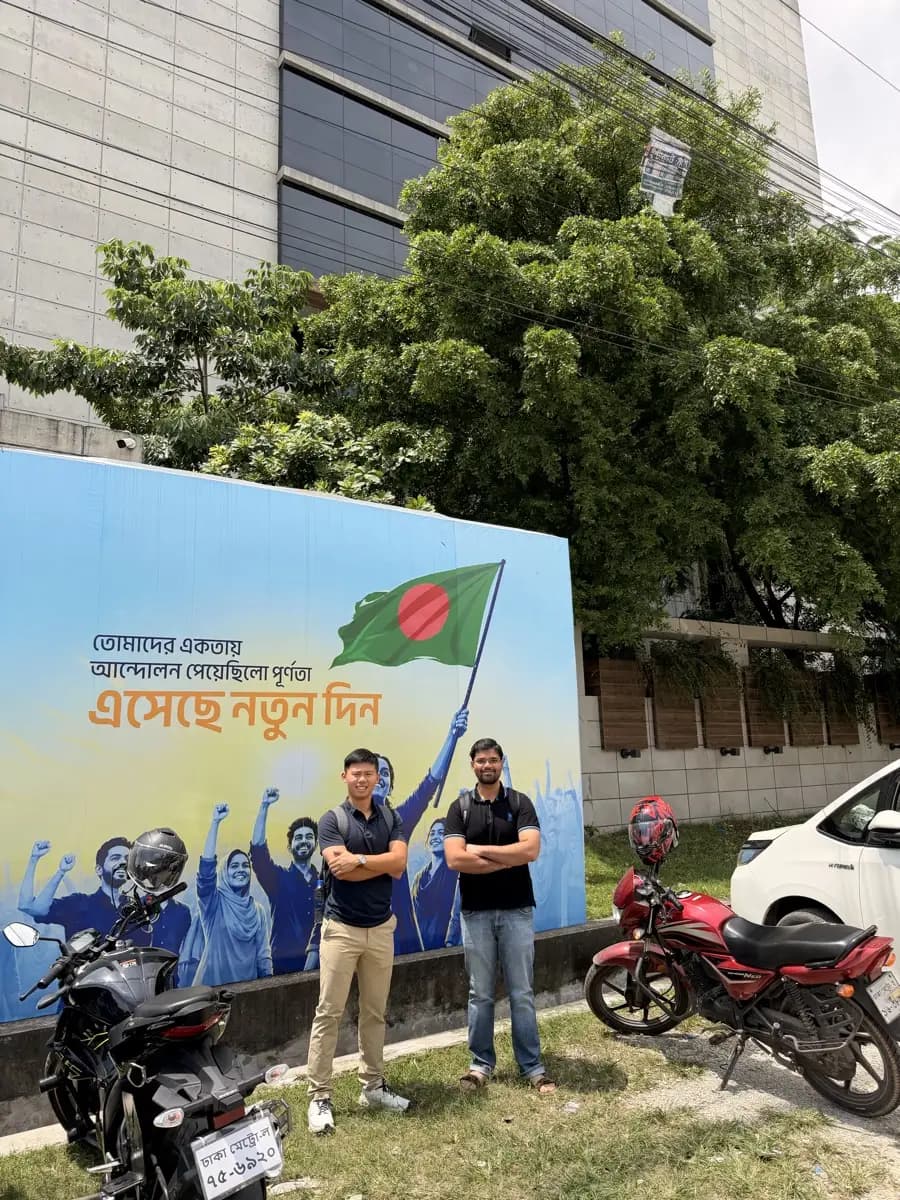 Outside the plant
